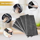 5Pcs Bathroom Cleaning Cloth Reusable Square For Glass Soft Microfiber No Trace