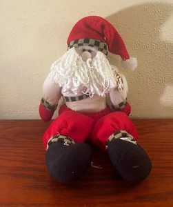 Peluche Decorativo Papá Noel Sueños de Invierno Grande Lindo Mediano/Grande Decoración EE. UU. - Imagen 1 de 4