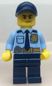 LEGO ®-Minifigura Oficial de Policía de la Ciudad Corbata 60143 Transporte Automático Robo cty0748 - Imagen 1 de 2