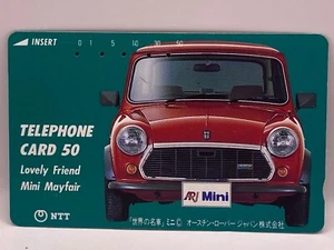 World Famous Cars Series Mini Lovely Friend Mini Mayfair Japanese Telephone Card - Picture 1 of 10