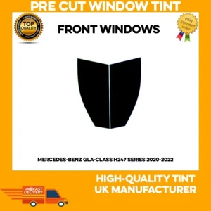 Pre Cut Window Tint 50% FRONT WINDOWS Mercedes-Benz GLA-Class 2020-2022 - Picture 1 of 4