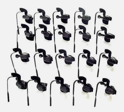 20 clips retenedores para guardabarros de puerta Chevy cuarto panel carrocería sujetadores laterales Foto 1 de 4