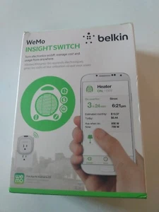 NEW Belkin WeMo Insight Switch Smart Home Plug Open Box - Picture 1 of 6