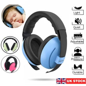 Kids Folding Ear Defenders Muffs Noise Reduction Hearing Protection Headphone UK - Picture 1 of 15