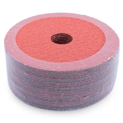 50 Pack - 4.5" Ceramic Resin Fiber Disc 60 Grit 4-1/2" Grinding & Sanding Discs - Image 1 of 3
