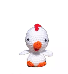 Amigurumi Rooster, Stuffed Animal Toy, Crocheted Rooster, Farm Toy, Handmade - Picture 1 of 10