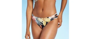 Bikini donna Kona Sol doppia linguetta stampa floreale fondo taglia small nuovo con etichetta - Foto 1 di 7