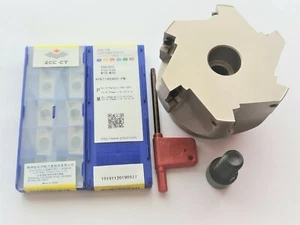 10x ZCC-CT  APKT 160408-PM  YBG202 + Messerkopf Ø=80-Z=6-27 - Bild 1 von 2