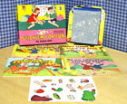Vintage Stick' Em For Fun To Push Out Game Platt & Munk With 4 Books
