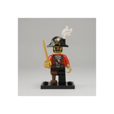 LEGO Series 8 Collectible Minifigures 8833 - Pirate Captain (SEALED) - Image 1 of 2