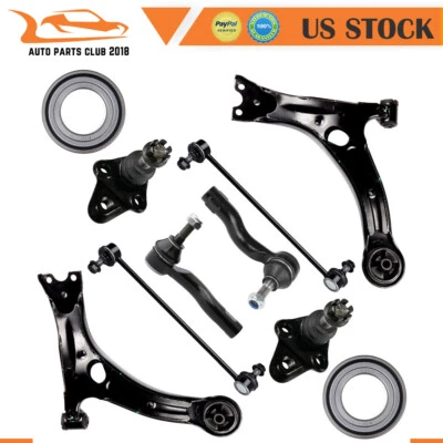 Tie Rod End Control Arm Ball Joint Wheel Bearning Fits 2000-2005 Toyota Celica - Image 1 of 4