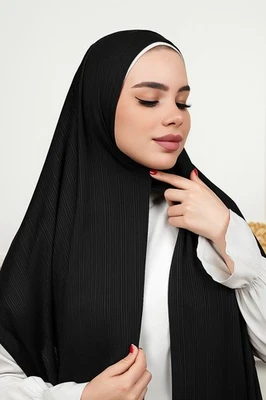 Firtig Hijab Kopftuch Bone Khimar Amira Schal Islam Jersey ohne Stecknadeln حجاب - Bild 1 von 3