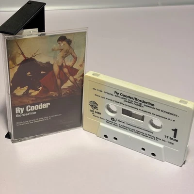 Ry Cooder Borderline Music Cassette Warner Bros M5 3489 Vintage - Image 1 of 4