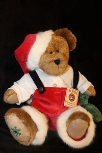 Boyd’s Bears Jolly Ol’ St. Nick #904350V Oso de Peluche Completamente Articulado 16” - Nuevo - Imagen 1 de 10