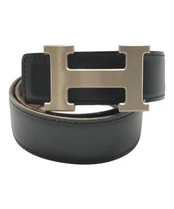 HERMES H buckle Constance belt black - Picture 1 of 8