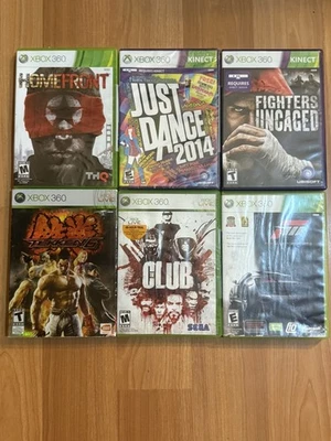 Lote de 6 Juegos Xbox 360, Just Dance 2014 NUEVOS PRECINTADOS, Especial Tekken 5, Club Foto 1 de 4