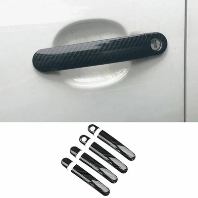 Отделка внешней дверной ручки из углеродного волокна для Volkswagen Tiguan 2010-2016 годов выпуска - Изображение 1 из 4