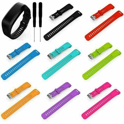 Smartwatch Sport Silikon Armband Uhrenarmband Band Für Garmin Vivosmart HR Uhr - Bild 1 von 4