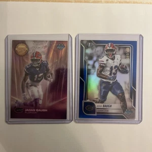 2025 Bowman Chrome University #65 Jadan Baugh Blue Refractor #/150 + Deans List - Bild 1 von 2