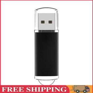 CW10029 High Speed USB 2.0 Flash Drive Clear Cap Thumb Drive (1GB Black) - Bild 1 von 9