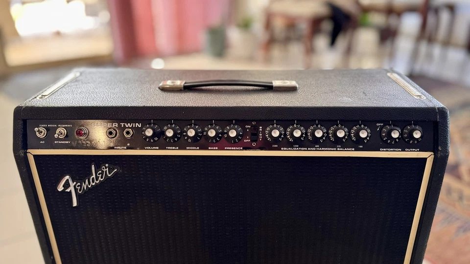 Fender Super Twin Vintage Guitar Combo Amplifier - image 1 of 4