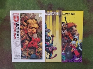 ULTIMATE SPIDER-MAN 14 Cover Set Marvel Comic Kraven Hickman - Bild 1 von 4