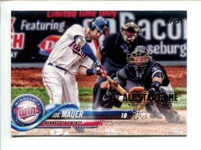 2018 Topps Factory Set All-Star Game Stamp #231 Joe Mauer ⚾ HOF - Image 1 of 3