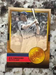 2012 TOPPS SERIES 1 GOLDEN GREATS INSERT CARD NY YANKEES JOE DIAMAGGIO #GG-23 - Picture 1 of 1