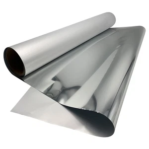 24in x 65.6ft DTF Metallic Foils Film Roll DTF Transfer Film Cold Peel - Silver - Picture 1 of 11