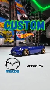 Custom Hotwheels Mazda MX-5 - Picture 1 of 6