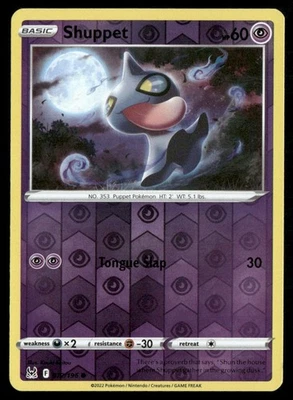 SWSH11: Lost Origin #072/196 Shuppet - Image 1 of 2
