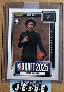 2025-26 Panini NBA Draft Night DYLAN HARPER #NBADN-2 RC Rookie San Antonio Spurs - Bild 1 von 2