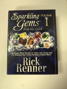 Sparkling Gems from the Greek Vol 1 by Rick Renner 1993 HC Greek word studies - Picture 1 of 5