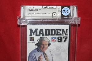Madden NFL 97 (Sega Genesis, 1996) Factory Sealed, WATA Graded 7.0 A - Picture 1 of 3