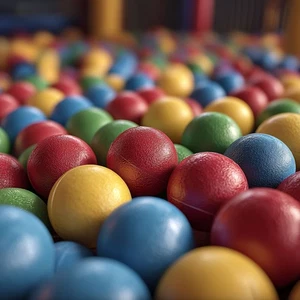 Bällebad Bälle 500 Stück Spielbälle Bällepool Plastikbälle Bällchenbad Baby - Bild 1 von 9