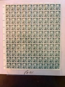 US Stamp sheet -1031 - George Washington - comb. shipping! - Picture 1 of 1