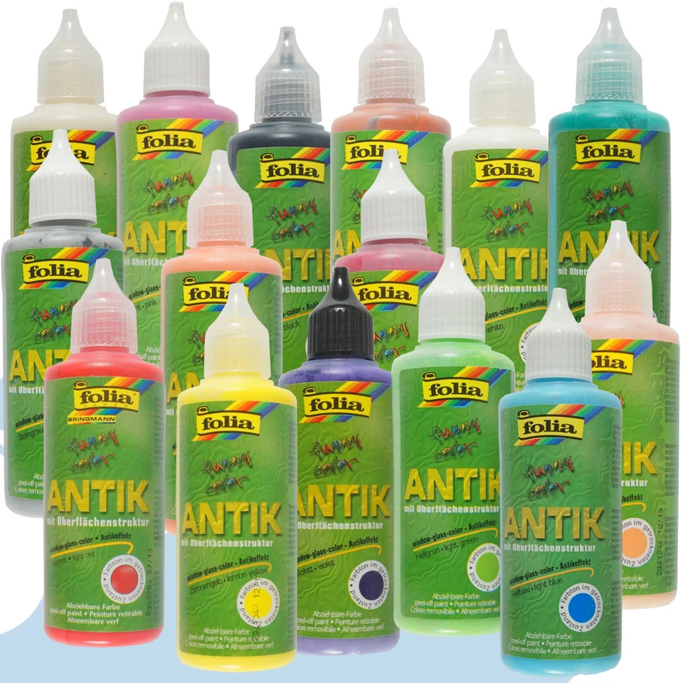 folia Window Color 80 ml SET AUSWAHL Fenstermalfarbe Glasmalfarbe Fensterfarbe - Bild 1 von 1