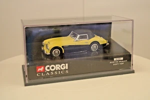 Corgi Classics 1:43s - #02401 Austin Healey Soft Top - Yellow / Black - Picture 1 of 7