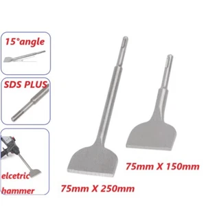 75x160/250mm SDS Plus Tile Removing Bolster Chisel Shovel Electric Hammer Bit - Picture 1 of 13