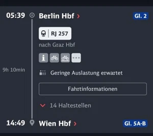 Ticket Nach Wien - Bild 1 von 1