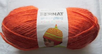 Bernat Sheep(ish) Vickie Howell Yarn #0011 Coral ~ 3 oz. / 85 grams - Image 1 of 4
