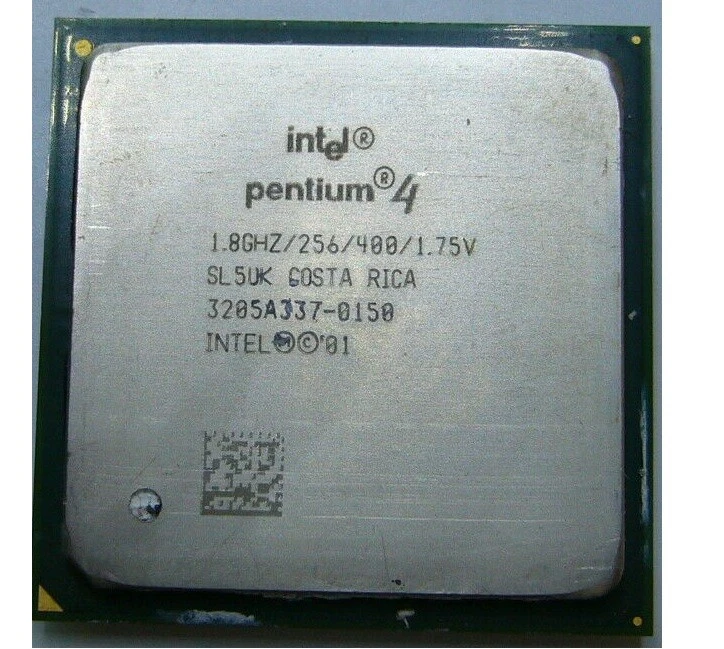 Processador Intel® Pentium® 4 de 1,80 GHz, cache de 256K, 400 MHz - Imagen 1 de 1