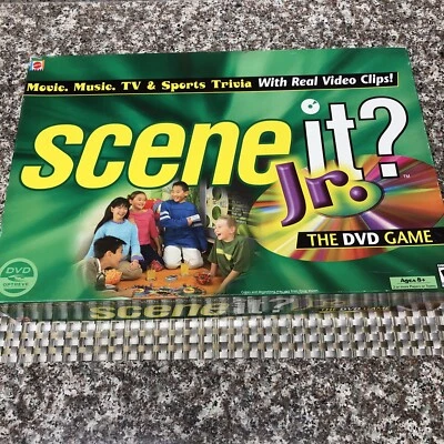 2004 Scene It? Jr. DVD Trivia Game Mattel Complete  - Image 1 of 4