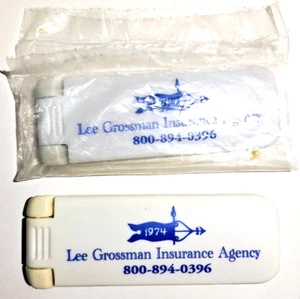 Lee Grossman Agencia de Seguros Lote de Dos Removedores de Pelusa de Bolsillo Perfecto - Imagen 1 de 3