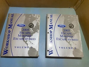 2005 Ford Escape Mercury Mariner Gas and Hybrid Shop Service Repair Manual - Bild 1 von 1