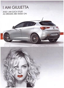 11-2010 Alfa Romeo Giulietta 5-Door Hatch, Lovely 2-Page, UK Issue Magazine Ad - Picture 1 of 1