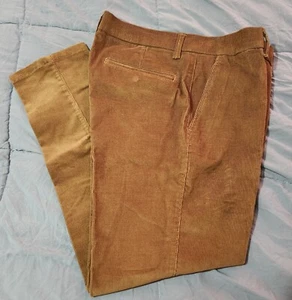 Kenneth Cole Reaction Men's Slim-Fit Stretch Corduroy Pant: Camel 32Wx29L New NT - Picture 1 of 3