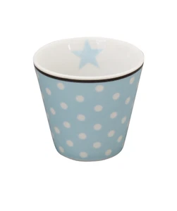 Krasilnikoff - Espresso Cup, Dots Baby Blue, ES20 Punkte Blau, Espressobecher, - Bild 1 von 1