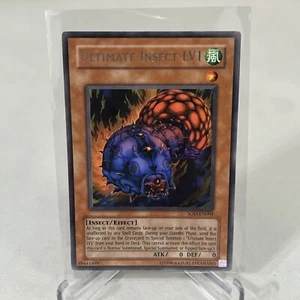 Tarjeta rara de colección Yugioh Ultimate Insect LV1 SOD-EN005 2004 Soul of the Duelist - Imagen 1 de 2