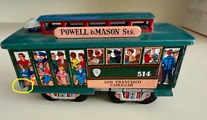Vintage San Francisco Cable Car Made in Japan Friction Tin Litho Works FE Walts - Picture 1 of 8